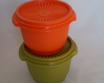 Tupperware Snack N Stor Square Container With Pink Lid 5352B / 