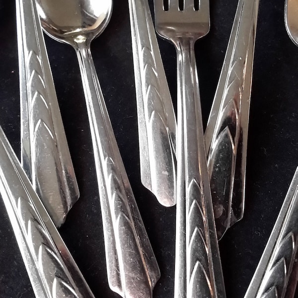 Vintage EKCO Everyday Stainless Flatware and Serving Pieces~ Choice Of Variety Matching Mid-Century Silverware~ Choose From Dropdown Menu