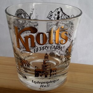 Knotts Berry Farm Souvenir Glass Think Nostalgic Fun While You Enjoy Your Favorite Cool Beverage The Friendliest Place In The West
