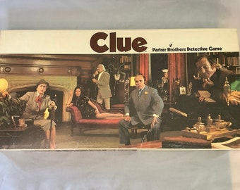 CLUE 1972, 1979, 1986 & 1992 Editions Available ~A Parker Brothers Classic Detective Game~ Murder Mystery Sleuth Game~ Solve The Murder