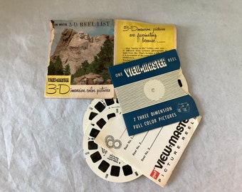 VARIETY Of Vintage View-Master Reels~ Travel /Cartoon /Religious /Movies /NASA Flight /Fairy Tales