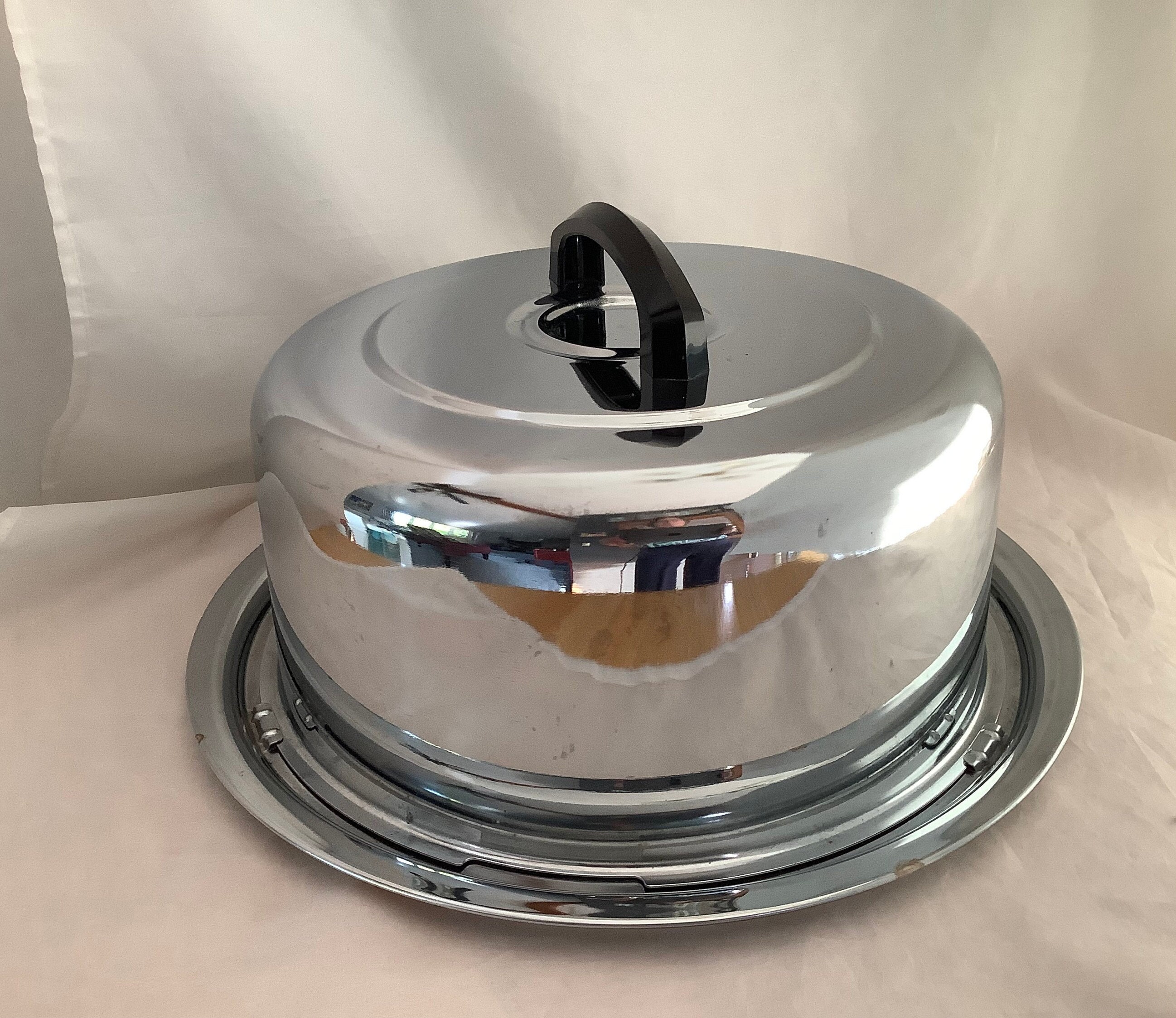 Stainless Steel Covered Cake Pan : Homesteader's Supply