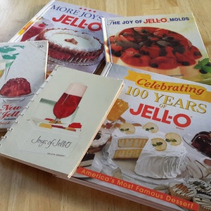 Celebrate The Jiggle! Joys Of Jello Cookbooks Creative Gelatin Dessert/Salad/Appetizer Recipes Fruit Vegetables Whip Cream All This And More