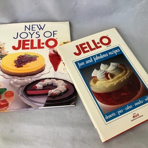 New Joys Of Jell-O OR Jell-O Fun And Fabulous Recipes From Jell-O Gelatin & Puddings ~ Vintage Hard Cover~ Mouth Watering Color Photography
