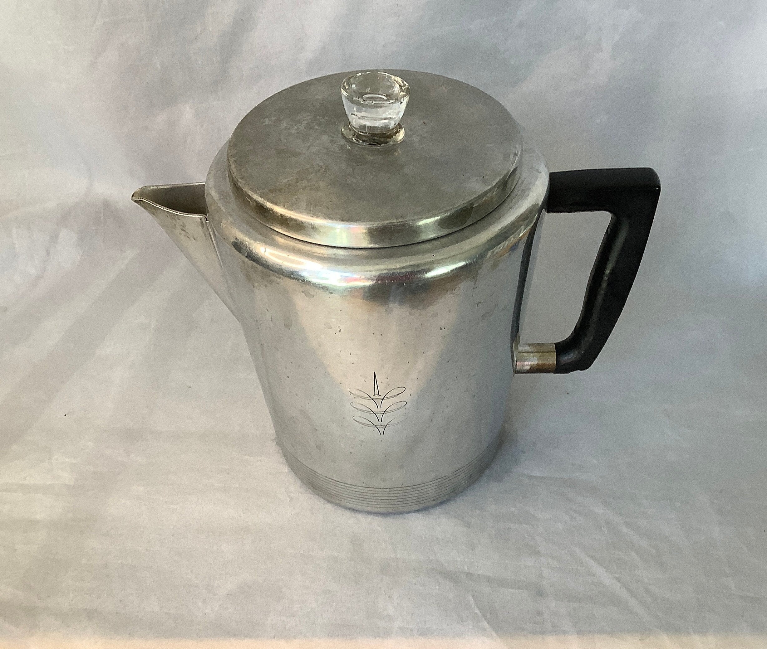 Presto Stainless Steel 2-12 Cup Electric Coffee Percolator Model # 0281105  Works