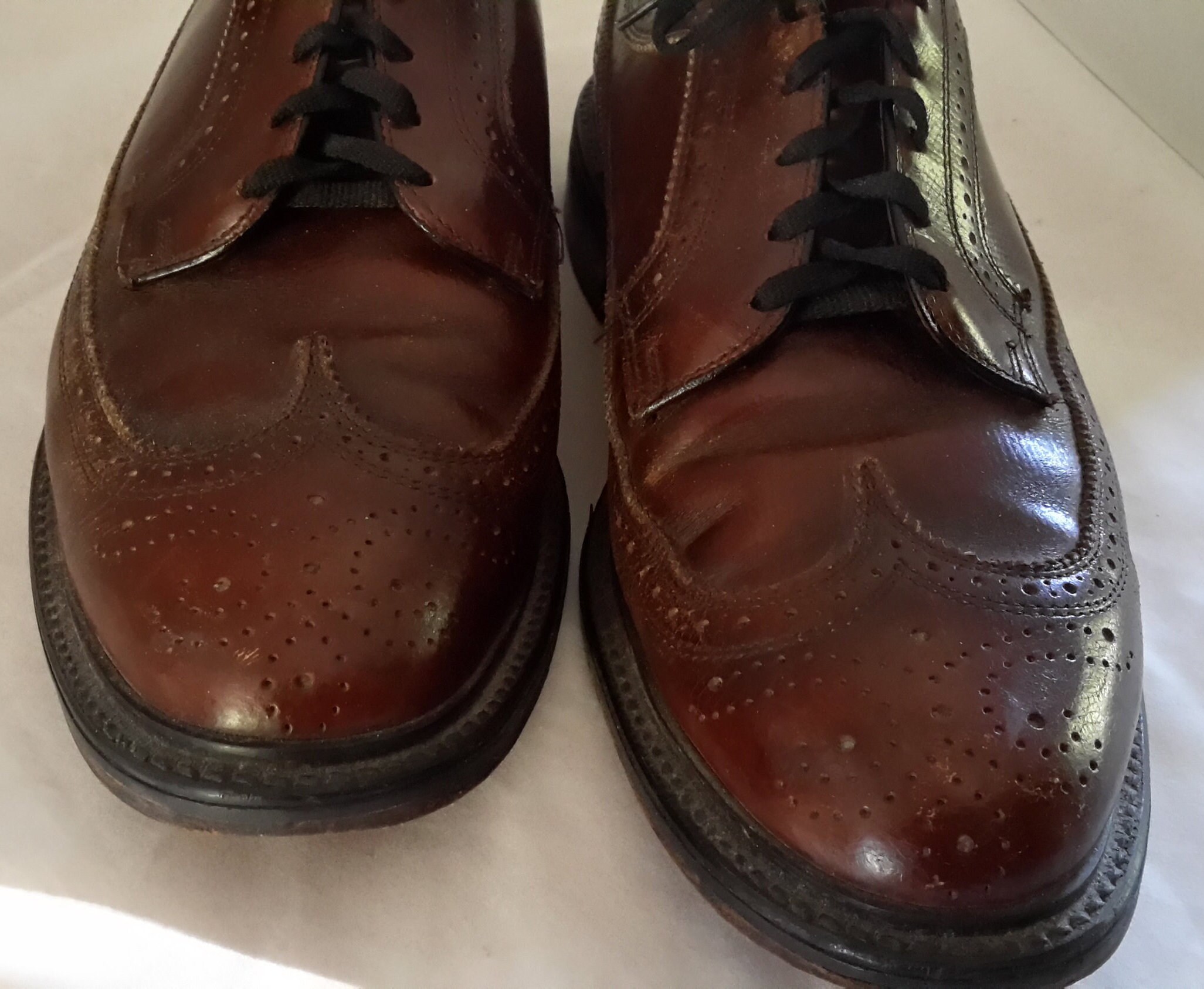 Mens Vulcan Cordoba Wingtip Dress Shoes sz 8 Men main image 3