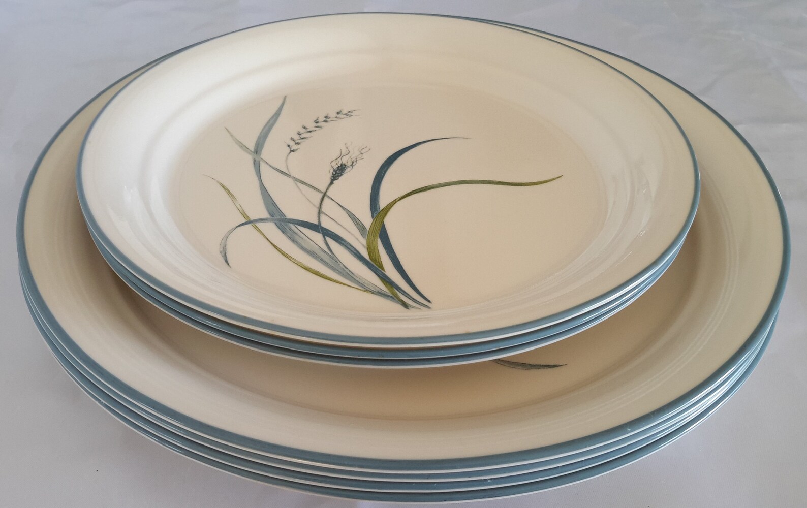 Vintage Corelle Coastal Breeze Dinner & Luncheon Plates Blue Etsy