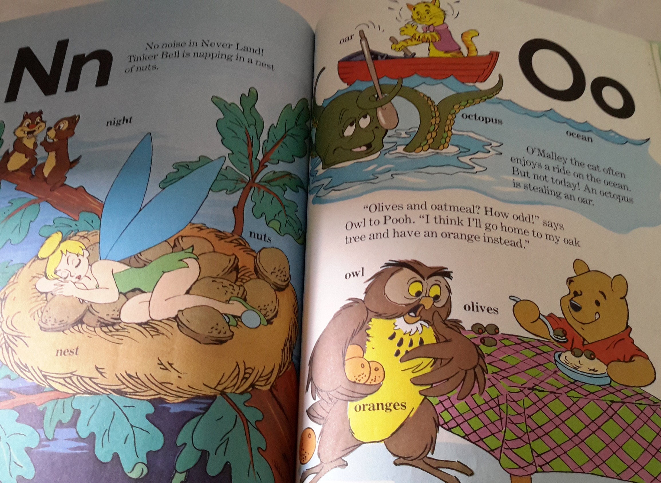 Walt Disney Alphabet A -Z Bantam Books Walt Disney Fun - to