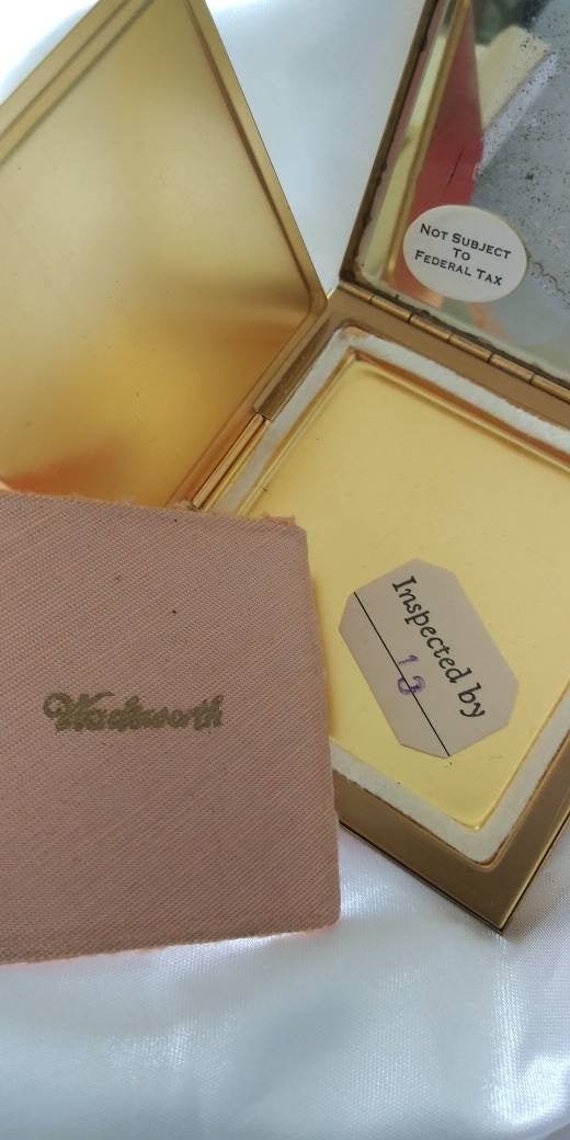 Wadsworth Powder Makeup Compact NOS Vintage Cosme… - image 6