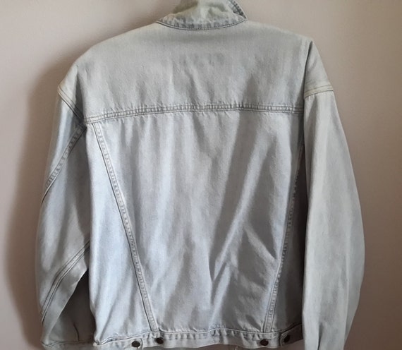 Vintage BUGLE BOY Men's Jean Jacket Size Medium F… - image 6