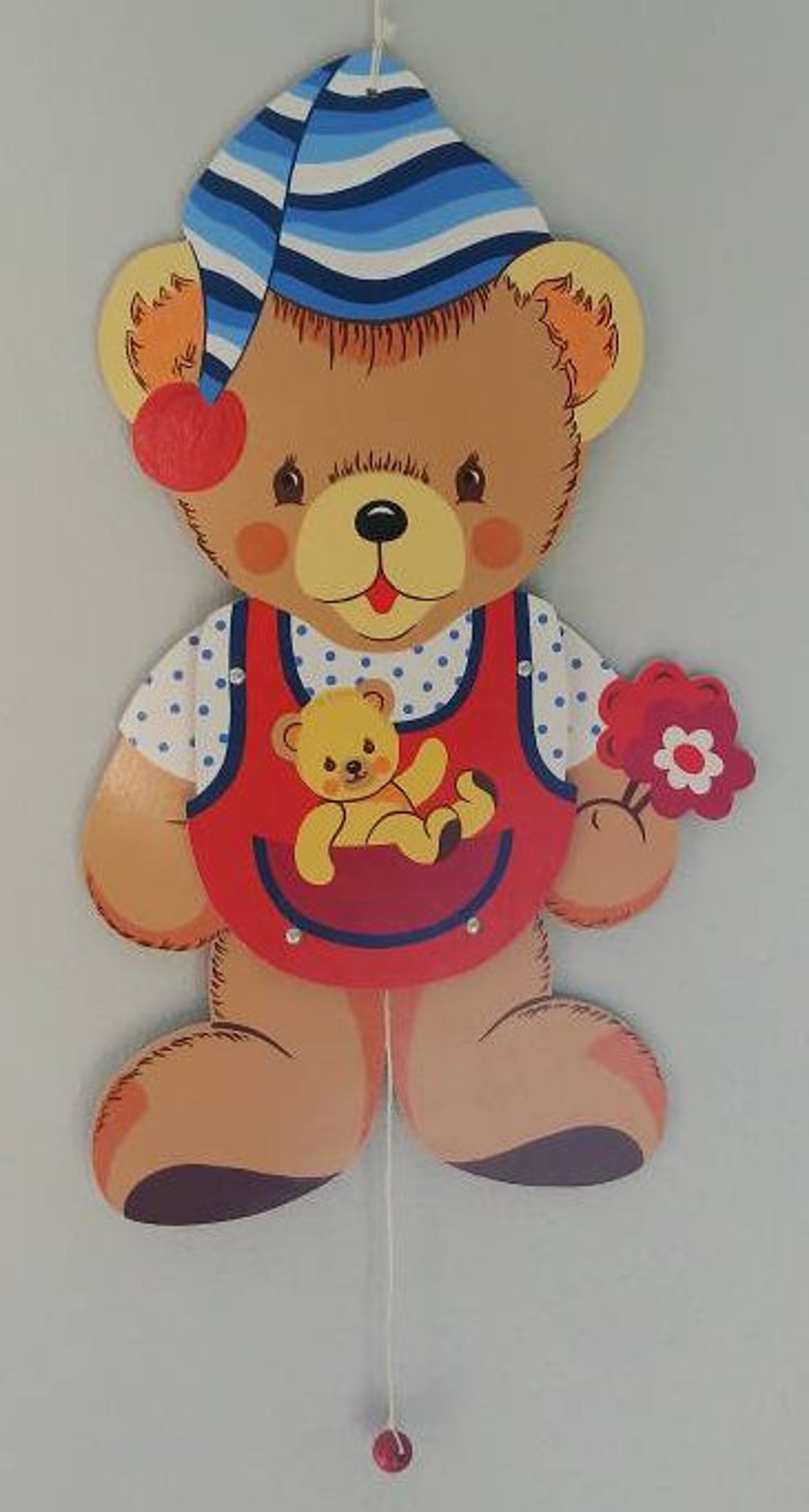 Child's Room Active Wall Hanging Mertenskunst Hamprlfigur