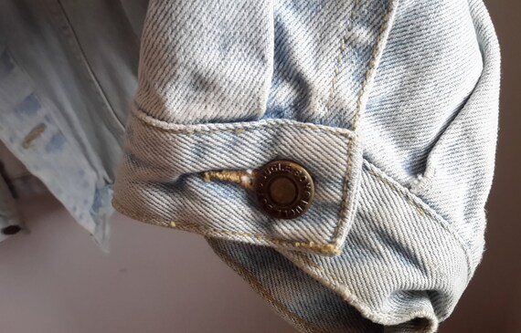 Vintage BUGLE BOY Men's Jean Jacket Size Medium F… - image 5