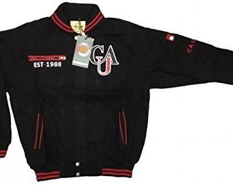South Carolina State Bulldogs Racing Jacket Fraternity Black College HBCU Mens Big /& Tall Jacket