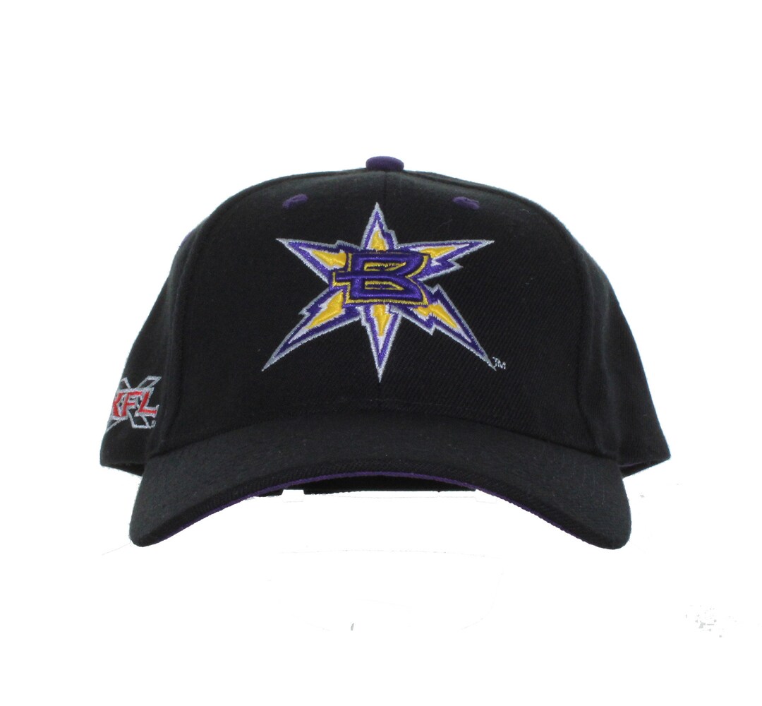 XFL Birmingham Thunderbolts Vintage Team Logo and XFL Logo Etsy