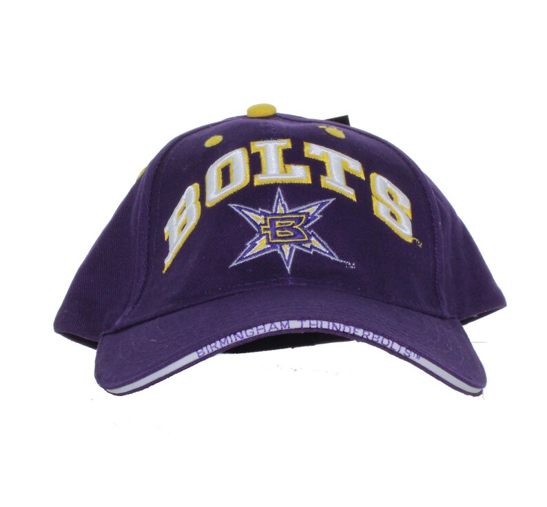 XFL Birmingham Thunderbolts Vintage Text and Logo on Etsy