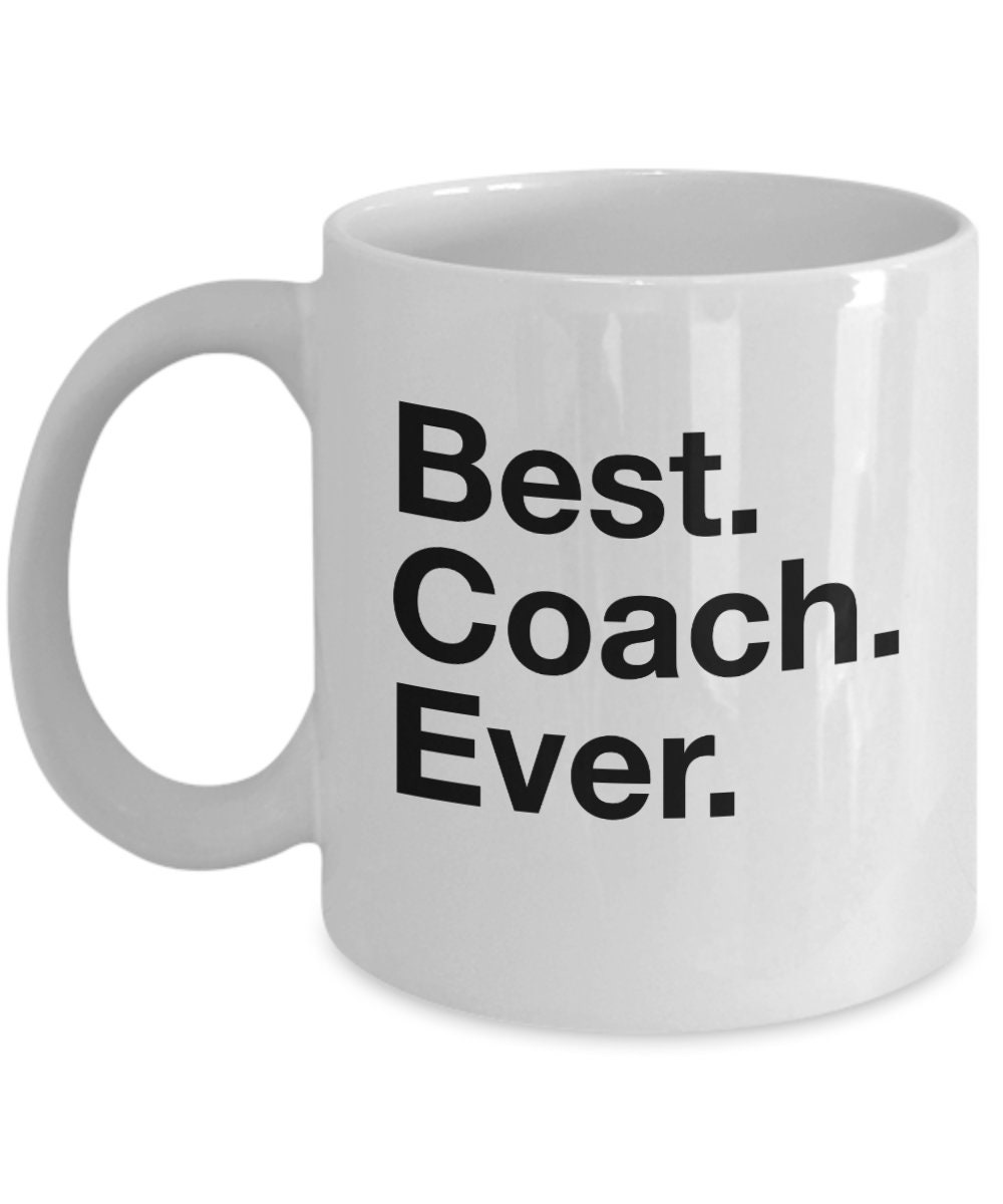 Best Coach Ever Mug Etsy
