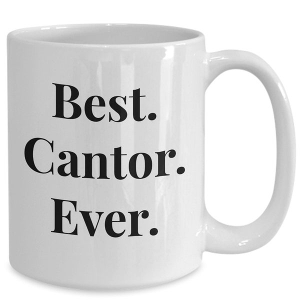 Best cantor ever gift mug