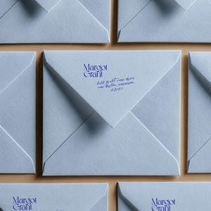 Personalisierter Absenderstempel, Selbstfärbender Adressstempel, Individueller Hochzeitsstempel, Familienadressstempel in Schreibschrift, Einzugsgeschenk