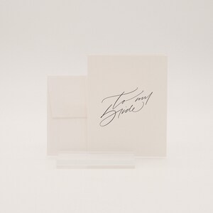 Cartes de vœux de mariage, À ma carte de marié, À ma carte de mariée, Carte de mariage minimale, Cadeau pour le couple, Cadeau de fiançailles, Souvenir de vœux de mariage image 7