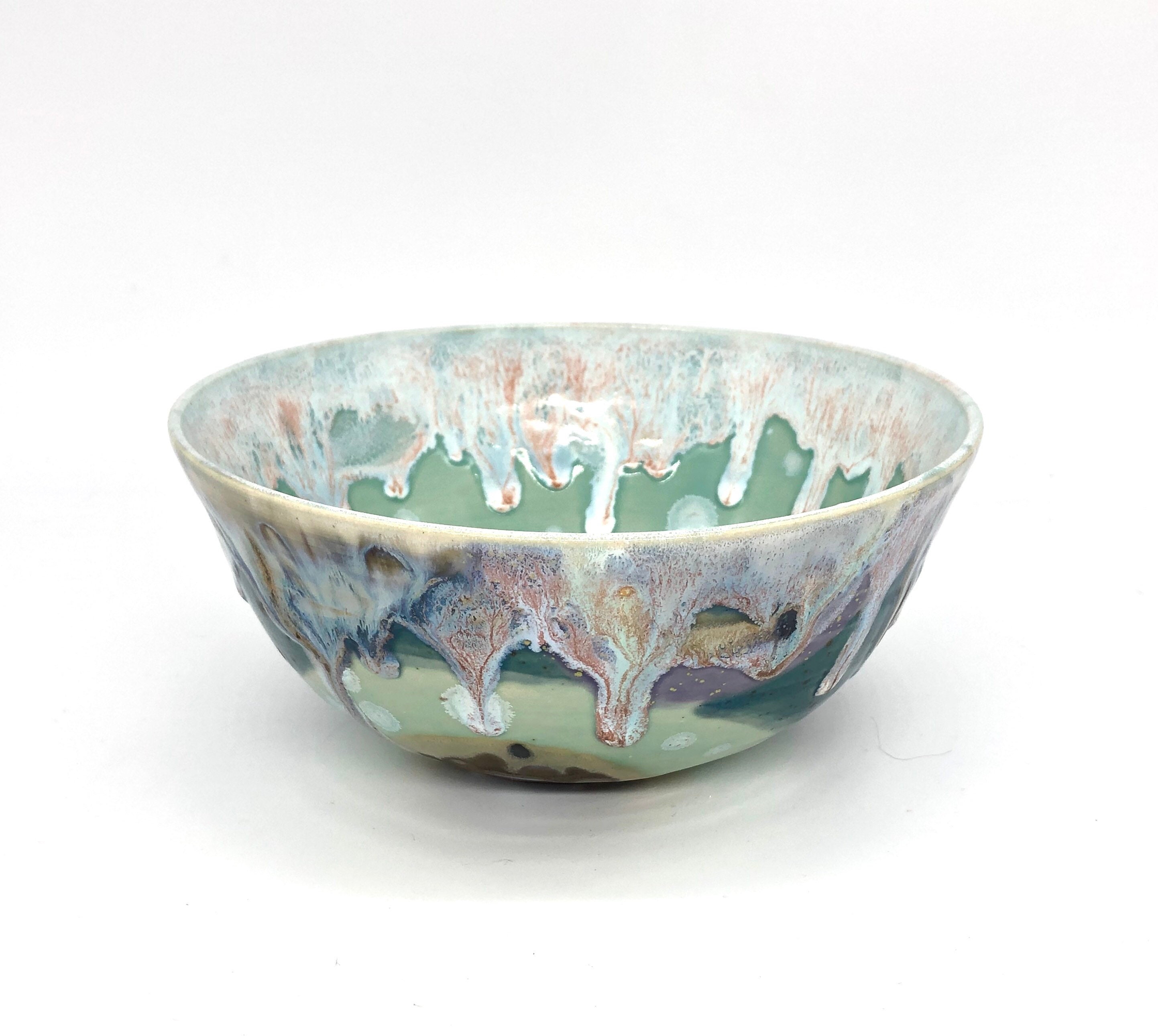 Handmade Ceramic Mixing or Serving Bowl 7 by 3 Medium Etsy