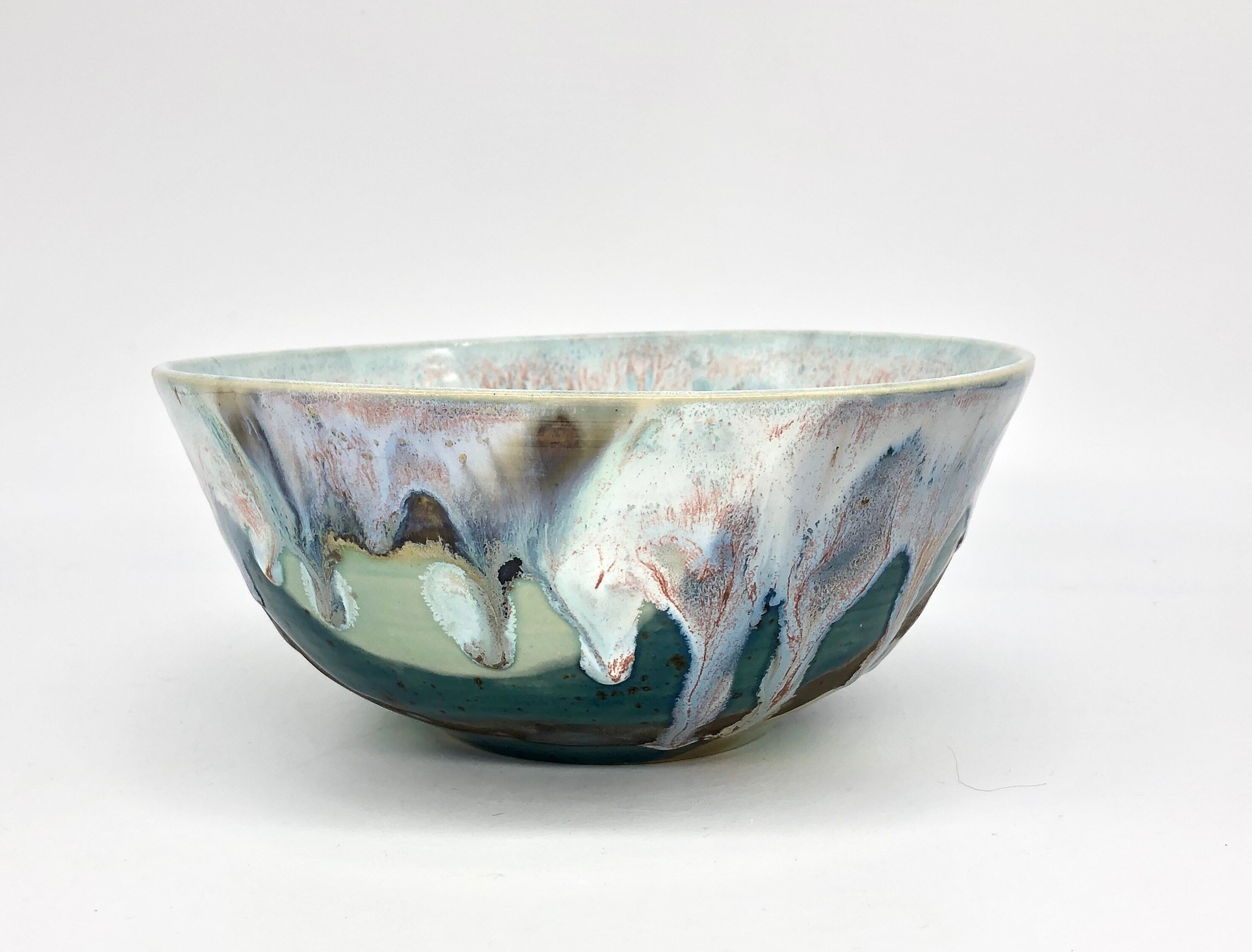 Handmade Ceramic Mixing or Serving Bowl 7 by 3 Medium Etsy