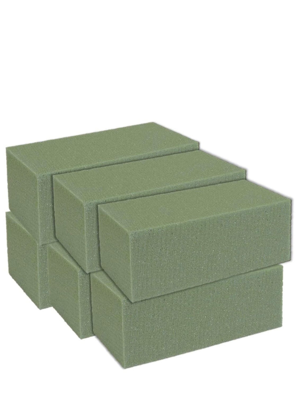 Wet Floral Foam Number 4 for Fresh Flower Arrangements (11 x 7.8 x