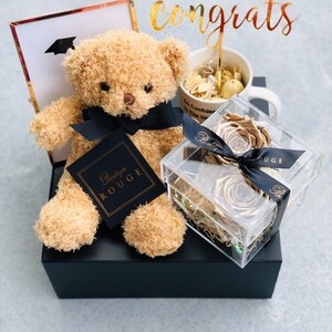 Graduation Gift Box/ Affordable Graduation Gifts/ Graduation Mugs / Graduation Roses / Graduation Teddy Bear / Graduation Picture Frames / image 5