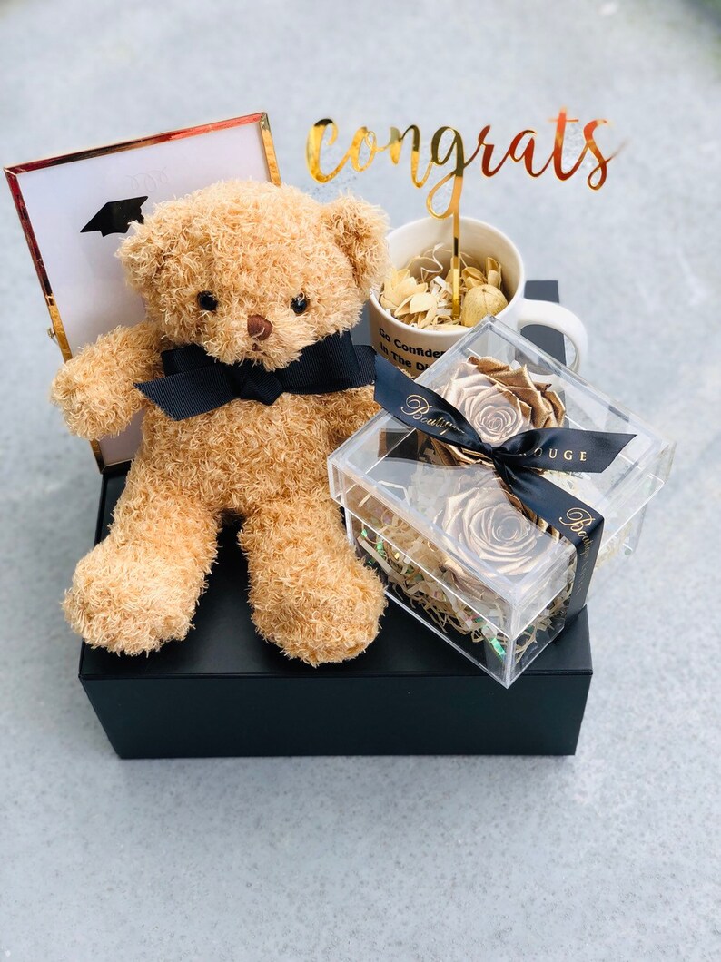 Graduation Gift Box/ Affordable Graduation Gifts/ Graduation Mugs / Graduation Roses / Graduation Teddy Bear / Graduation Picture Frames / image 7