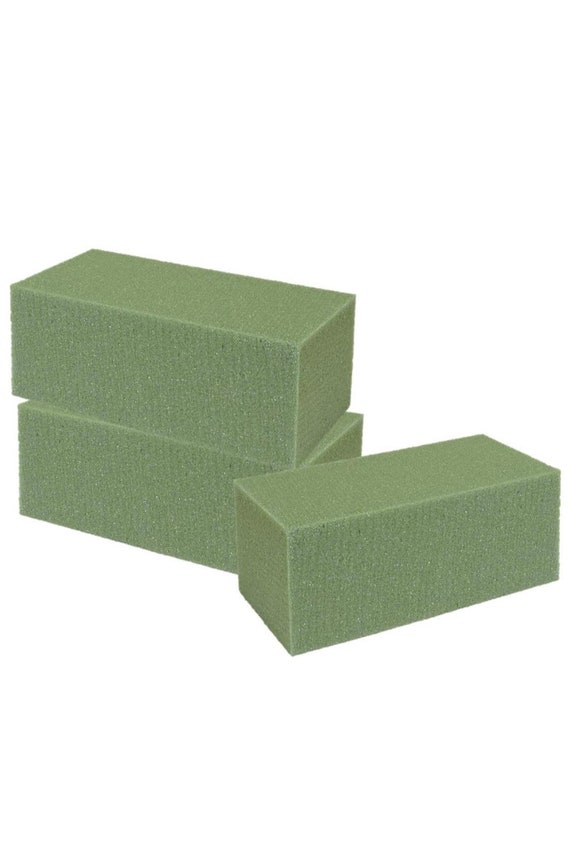 Green Dry Foam, Dry Floral Foam Bricks, Foam for Preserved Roses