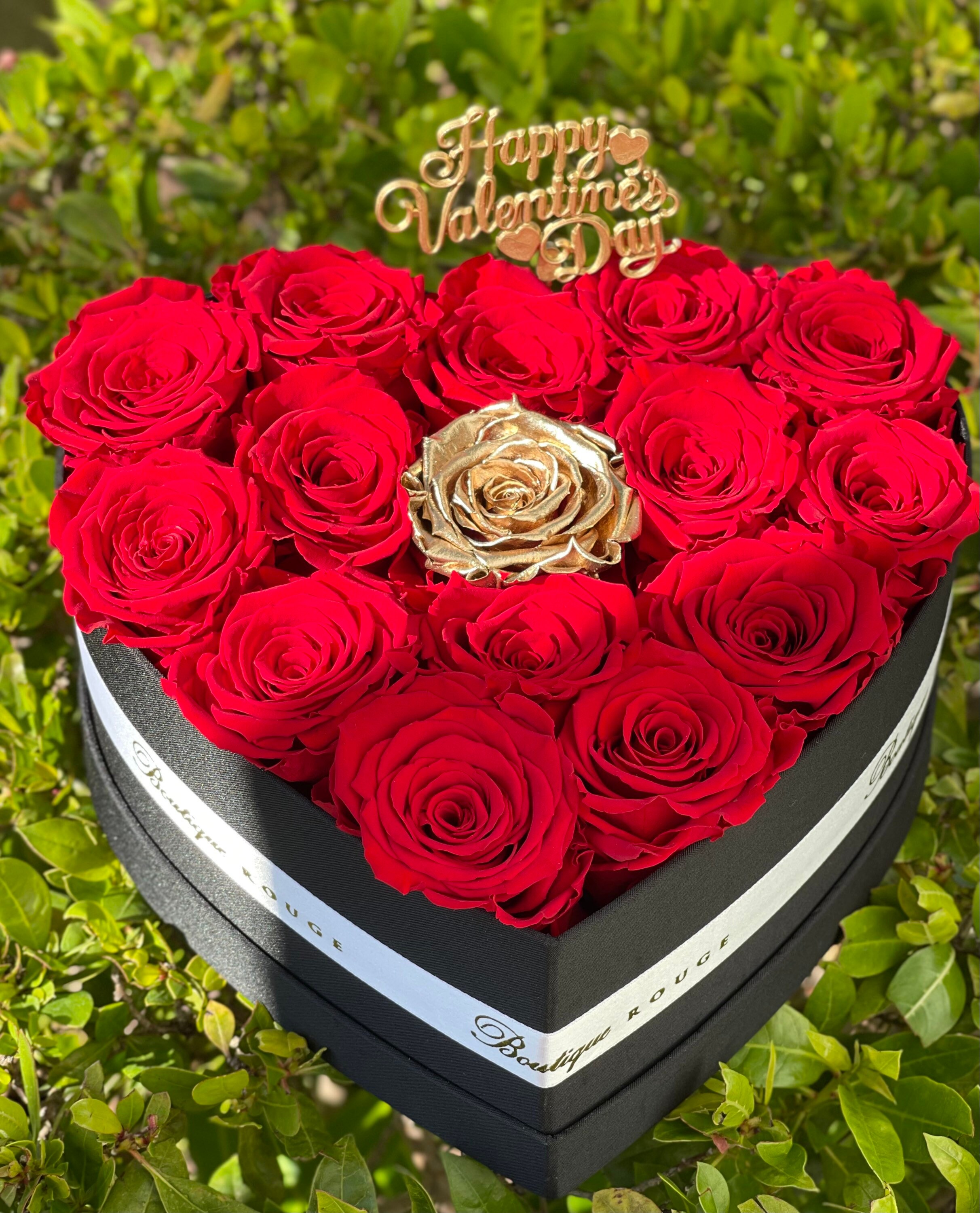 Valentines Day Roses Dozen Roses for Valentines Red Eternity Etsy UK