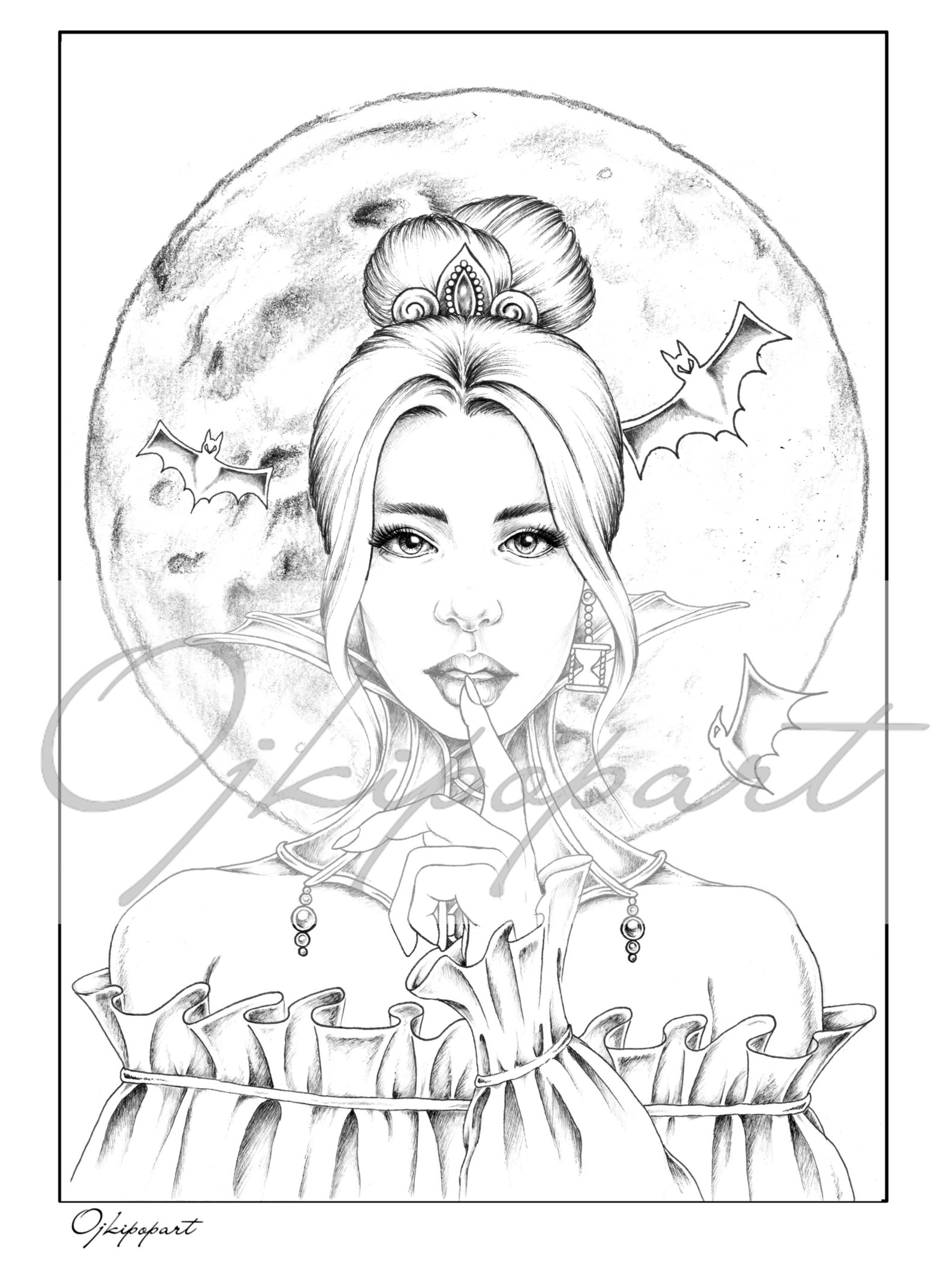Face Carousel 23. Printable Coloring Page for Adults. 2 Pdf - Etsy Canada