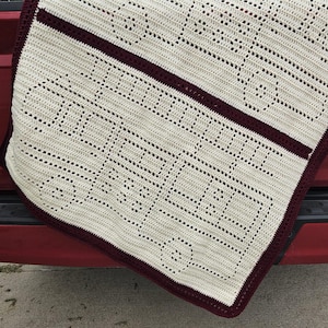 Crochet Fire Truck Baby Blanket Pattern | Fire Truck Blanket