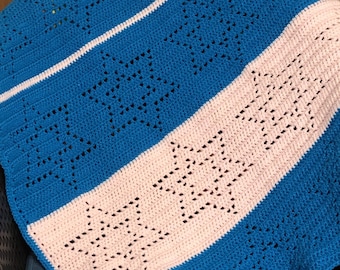 A Star is Born Blanket | Filet Crochet Blanket Pattern | Baby Blanket Crochet Pattern | Filet Blanket | Filet Crochet Pattern | Stars