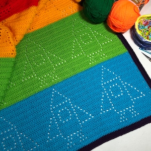 Crochet Rocket Blanket Pattern | Blast Off BlanketCrochet Blanket, Filet Crochet, Crochet Baby Blanket, Crochet Baby Gift