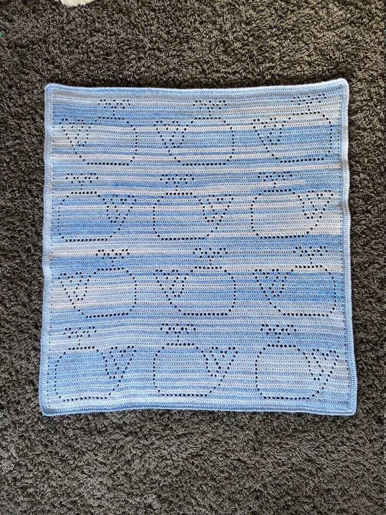 Crochet Whale Blanket Pattern Baby Beluga BlanketCrochet Etsy