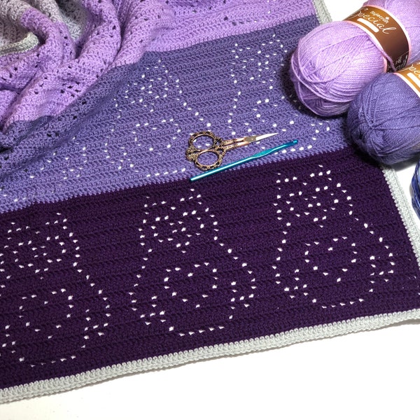 Crochet Owl Blanket Etsy