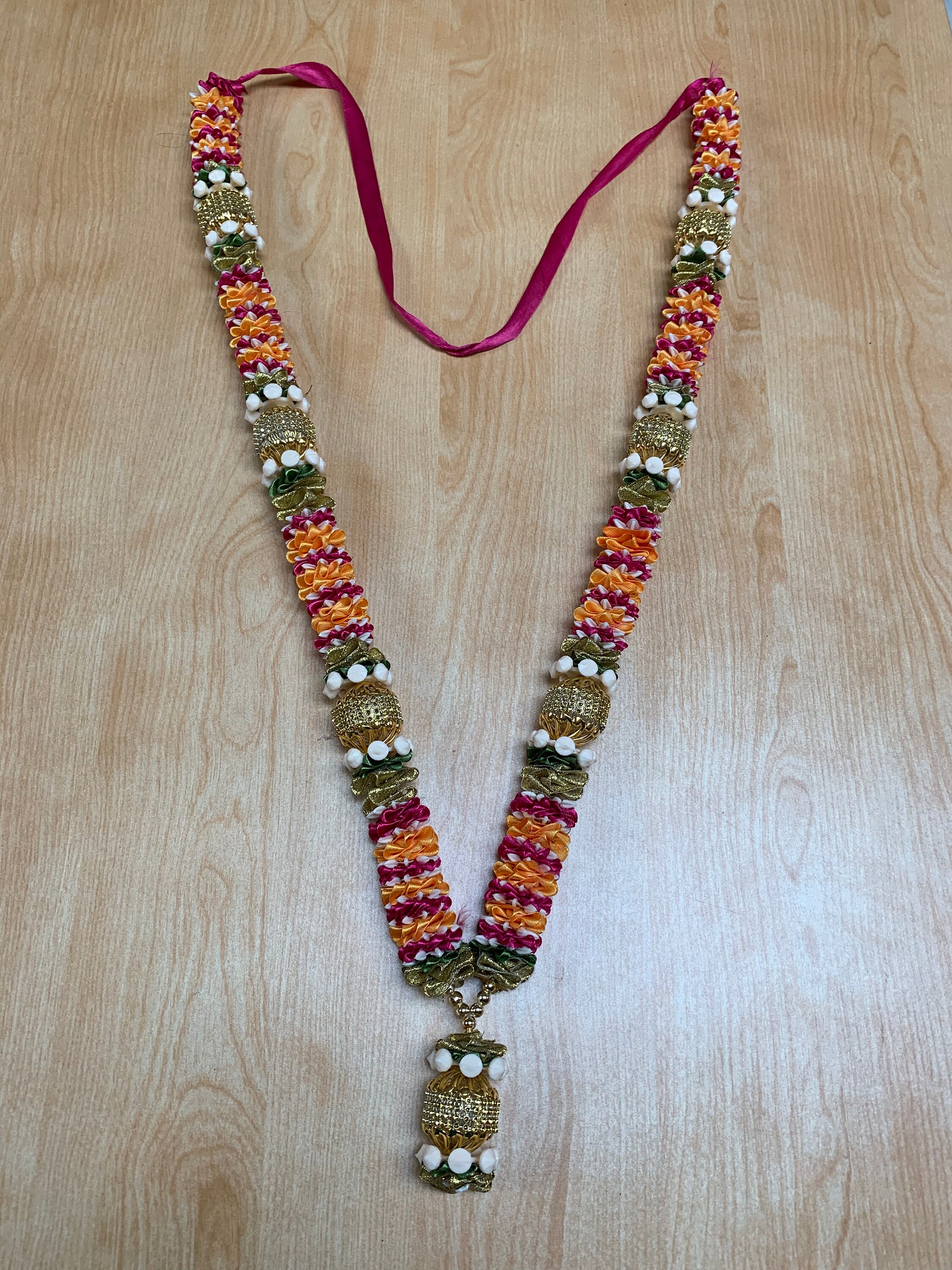 Indian Wedding Garland Set Of 2puja Garland Sagan Etsy