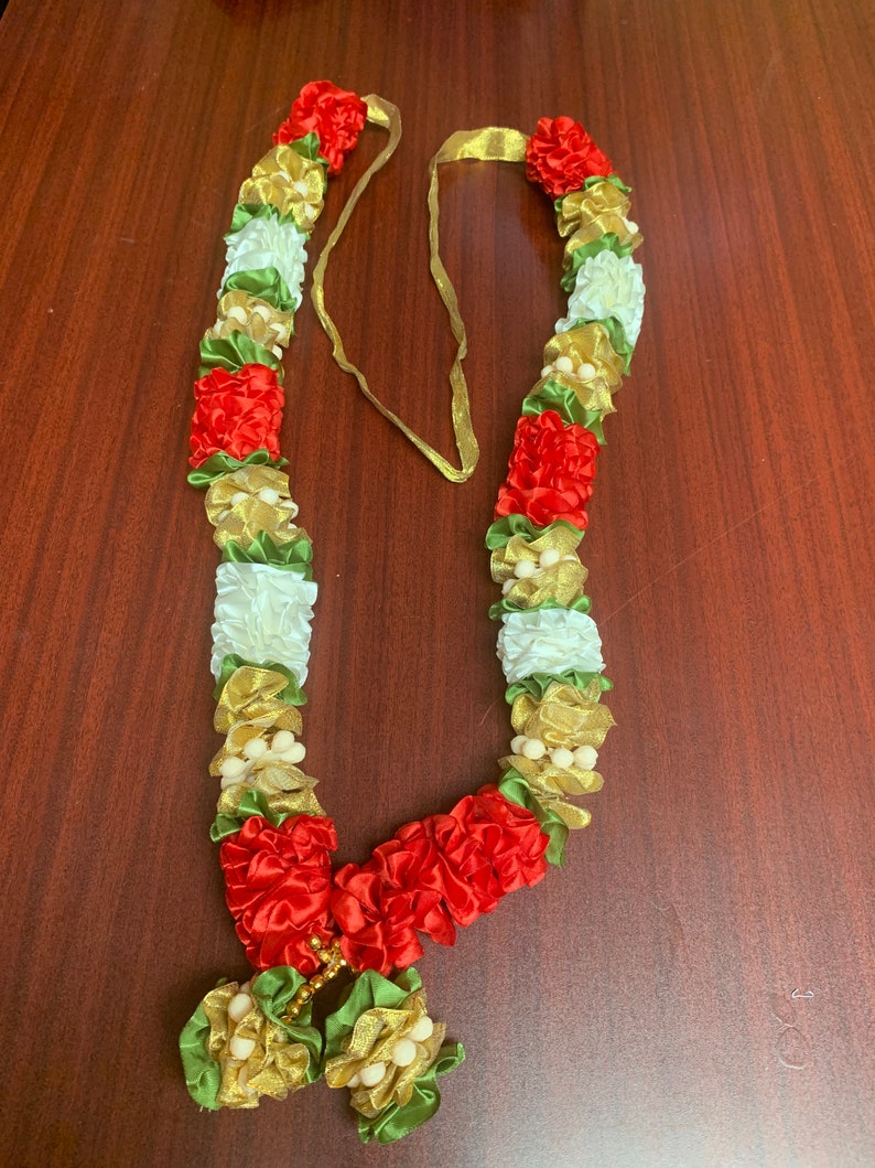 Indian Wedding Garland Set Of 2puja Garland Sagan Etsy