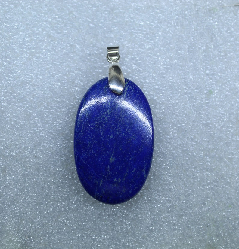 Only One Time Offer Get Natural Gemstone Lapis Lazuli Loose Cabochon Excellent Quality Pendant Neclace Weight 70 Ct Size 38x24x8 MM