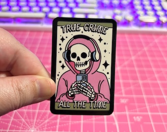 True Crime All The Time Sticker , True Crime Sticker , True Crime Lover Sticker , True Crime Podcast Sticker , Crime Lover Gift