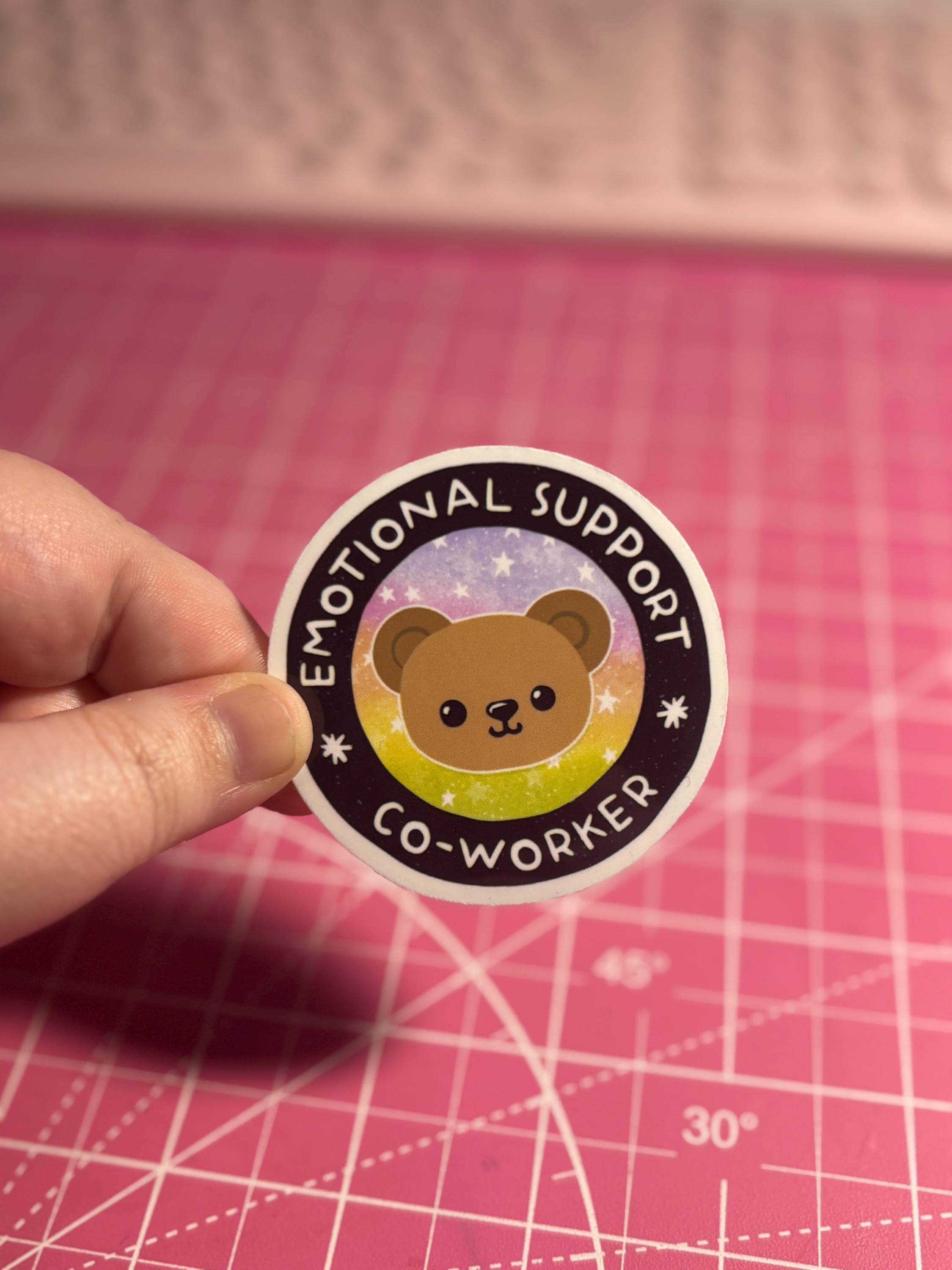 Life Support Sticker Emotional Support Co Worker Sticker , Mental Health Sticker , Emotional ...