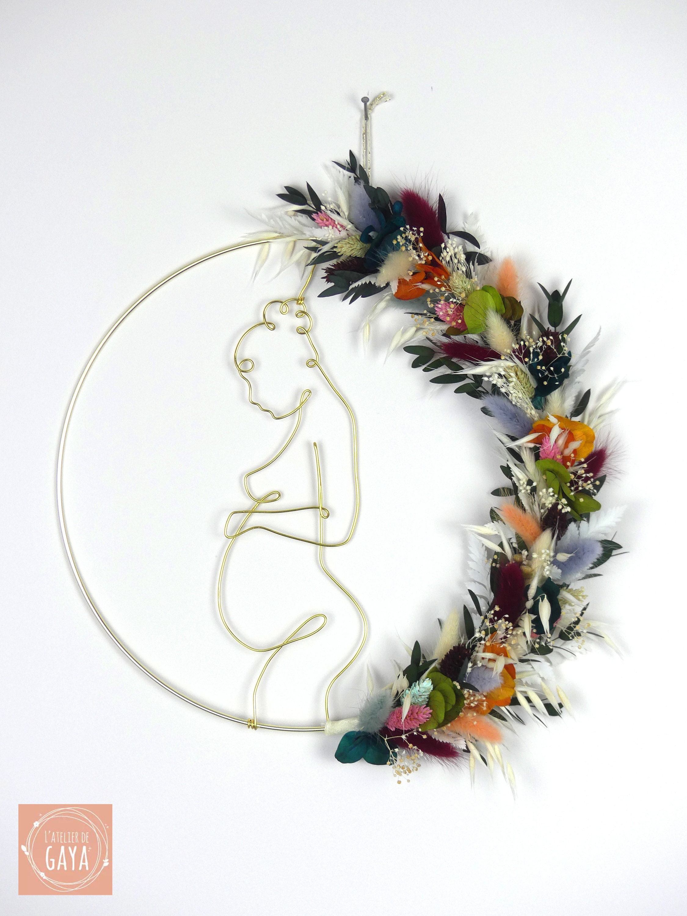 Couronne Fleurs Femme