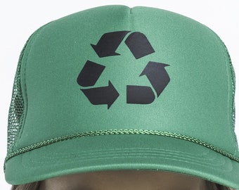 Vintage Waste Management Trucker Hat - Montgomery County MD