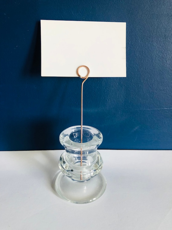 Wire Card Holders Weddings Business Cards Pictures No Etsy