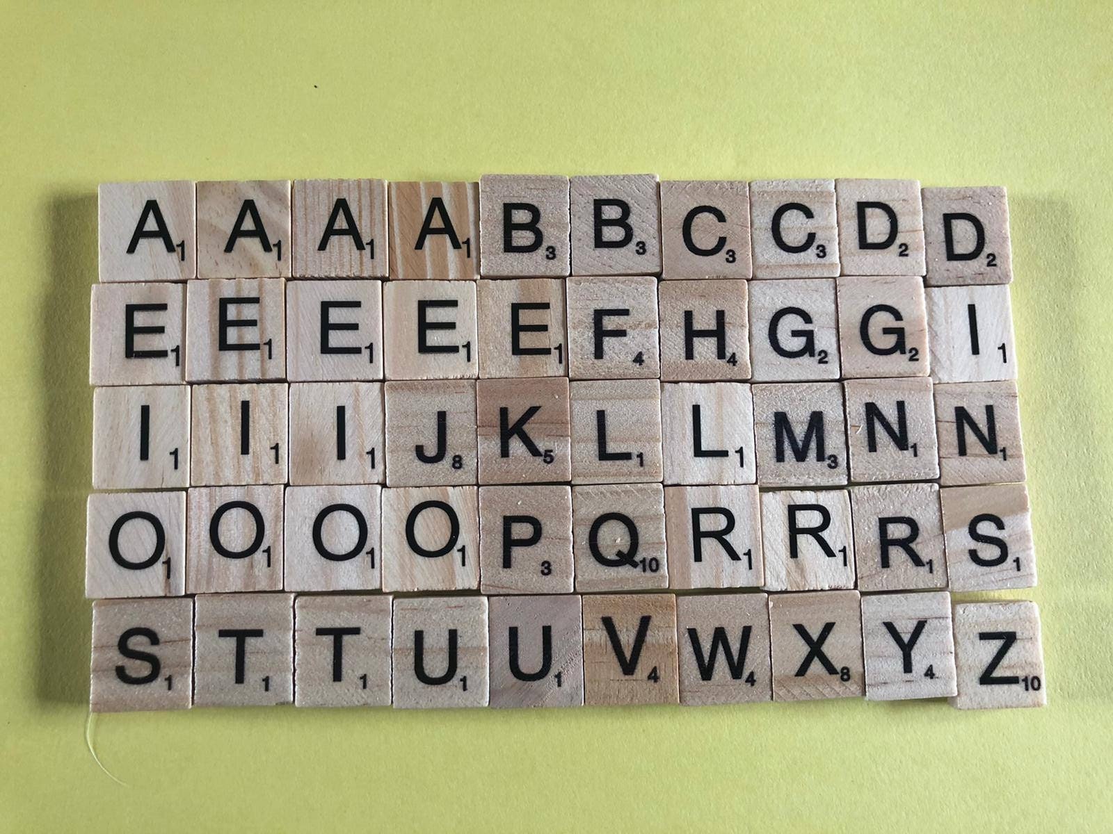 Scrabble Letter Fridge Etsy