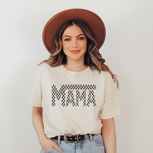 Retro Mama Checker | Vintage Graphic Tee | Mom Tee | Mothers Day | Mama Retro Shirt l | Mom Tribe | Graphic Tee | Gifts for Moms