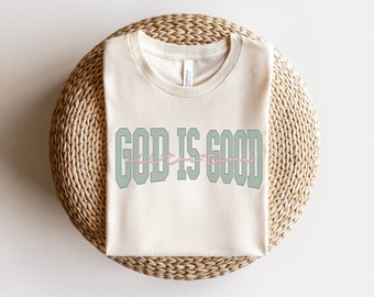 God Is Good All The Time Tee | Christian Tshirt | Mom LIfe | Mom Tee | Graphic Tee | Southern Sayings | Inspirational Tees | Fall Tshirt