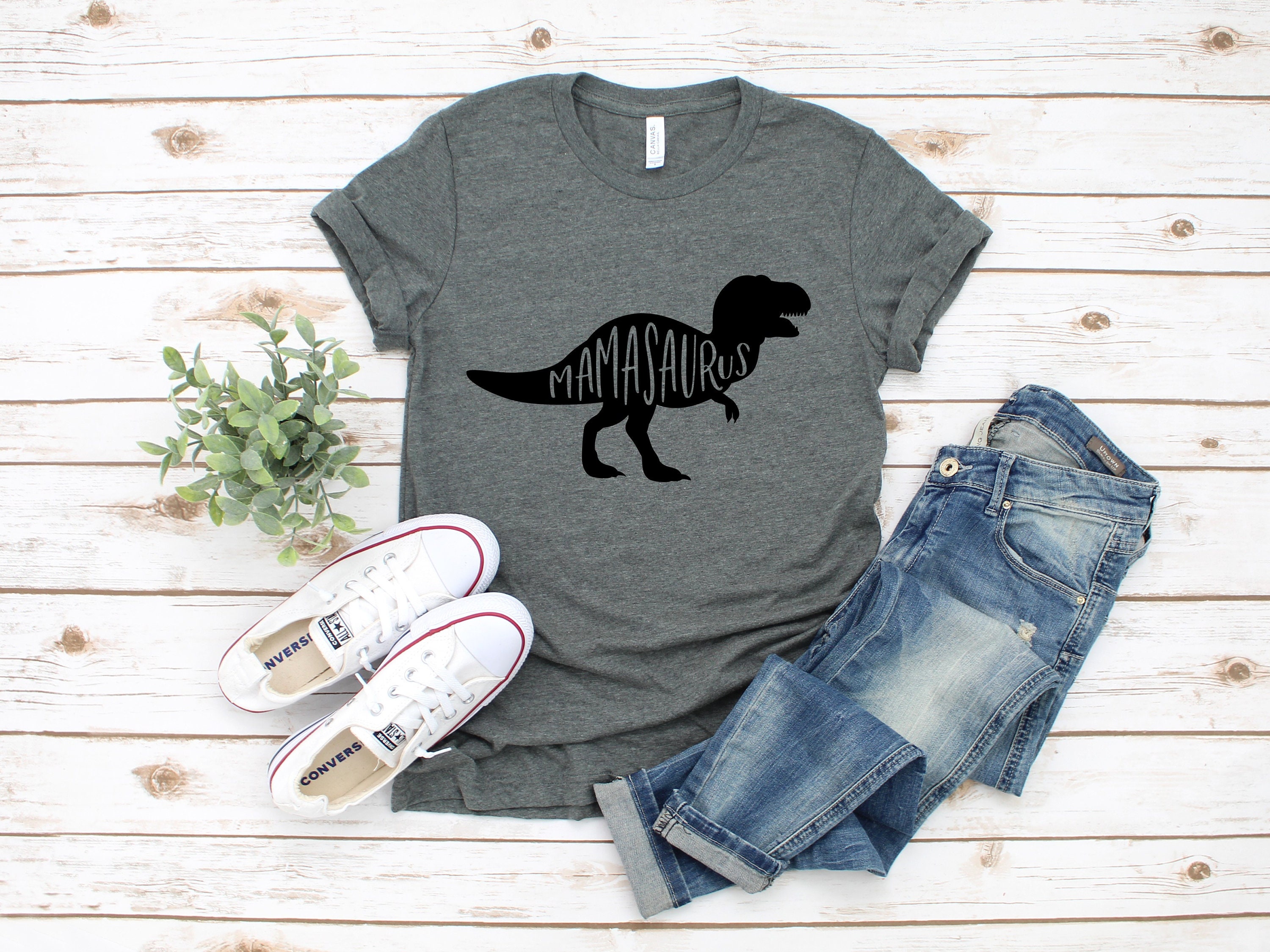 Mamasaurus Shirt Mom Tee Mothers Day Momma Bear Tribe - Etsy