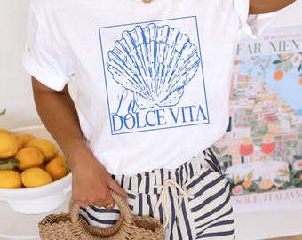 La Dolce Vita Tee: Italy Summer Graphic Tee