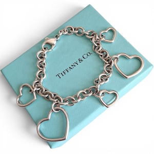 Tiffanys and co multi heart bracelet - Etsy 日本